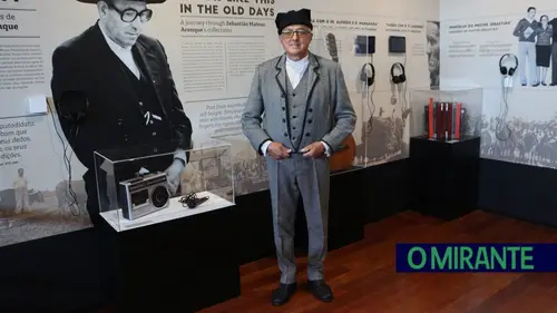 Lourenço Mota, filho de Sebastião Mateus Arenque, também esteve presente na reabertura do museu