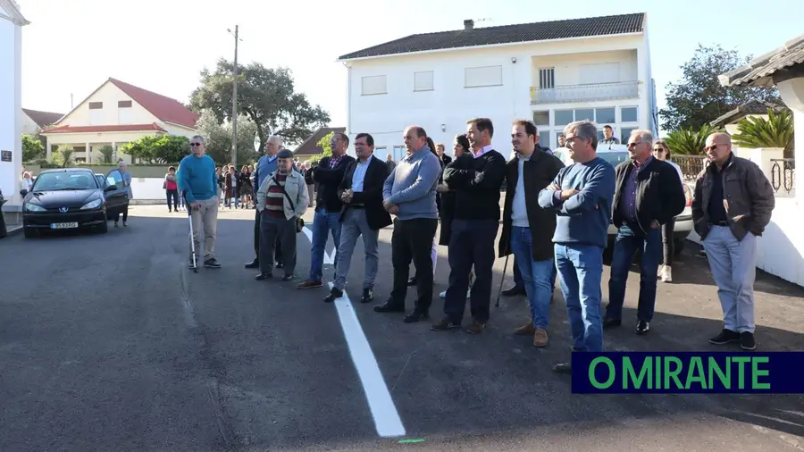 Ourém inaugura rua no Dia de Todos os Santos