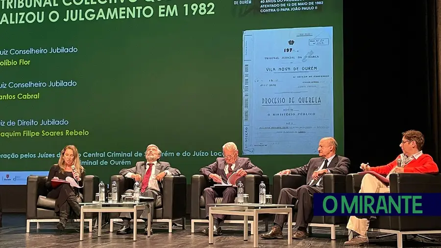 Jornadas Criminais em Ourém recordam tentativa de assassínio do Papa em Fátima 