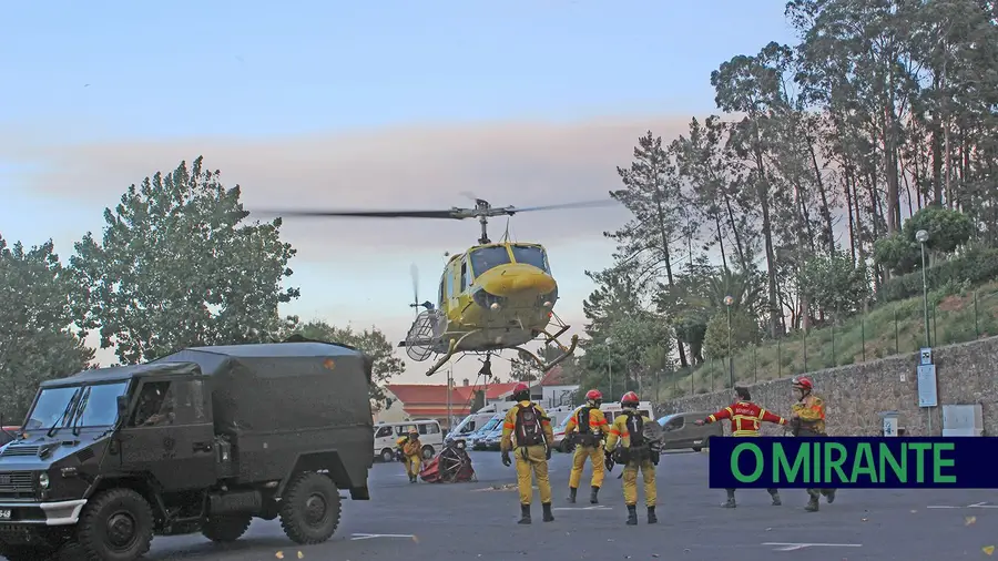 Fogo de Agosto de 2017 consumiu grande parte da floresta do concelho de Mação e obrigou a uma enorme mobilização de meios de combate a incêndios