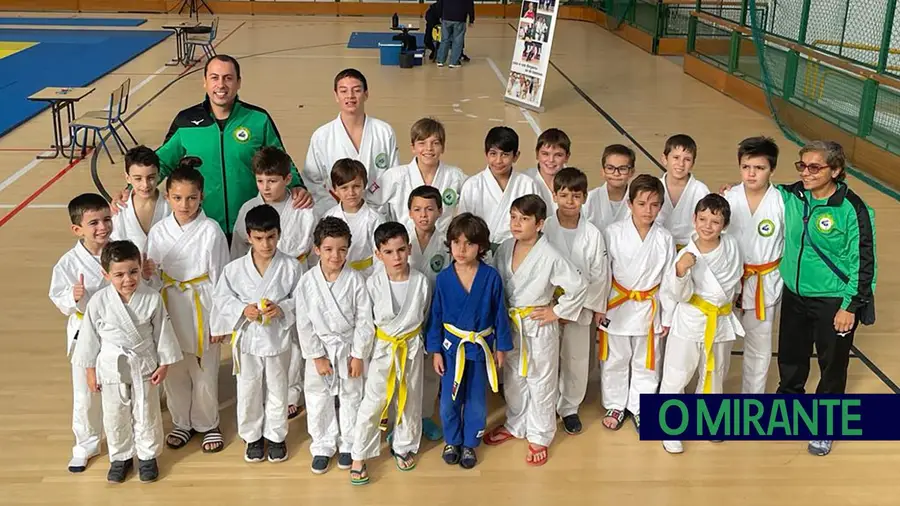 Judo de Torres Novas em grande no Pego