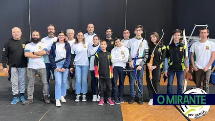 Tiro com arco da Zona Alta com mais um pódio no nacional Tiro com arco da Zona Alta com mais um pódio no nacional
