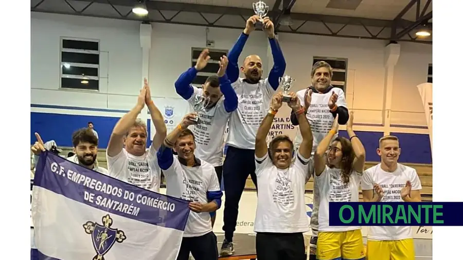 “Caixeiros” de Santarém campeões nacionais de teqball