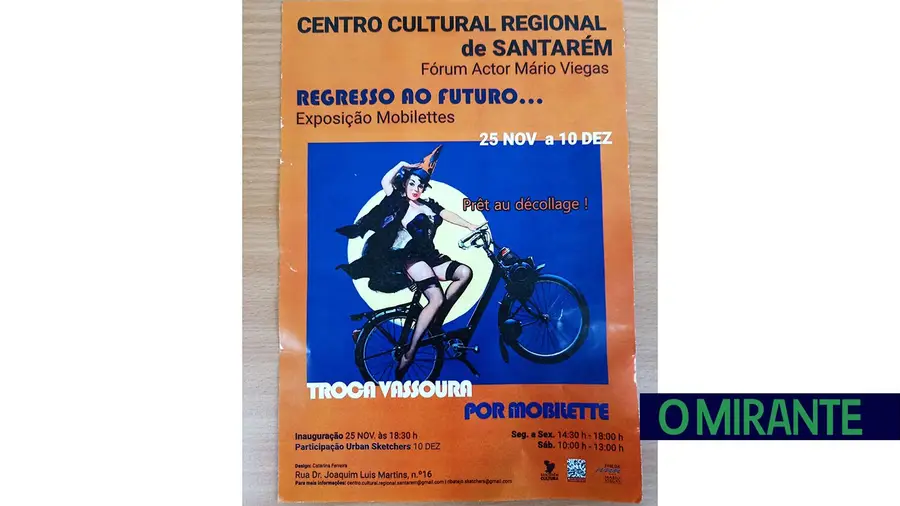 Exposição de mobilletes no Fórum Mário Viegas Exposição de mobilletes no Fórum Mário Viegas