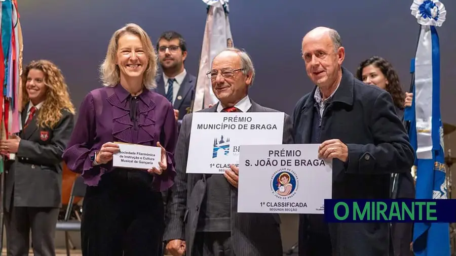 Banda filarmónica da Gançaria vence concurso em Braga Banda filarmónica da Gançaria vence concurso em Braga