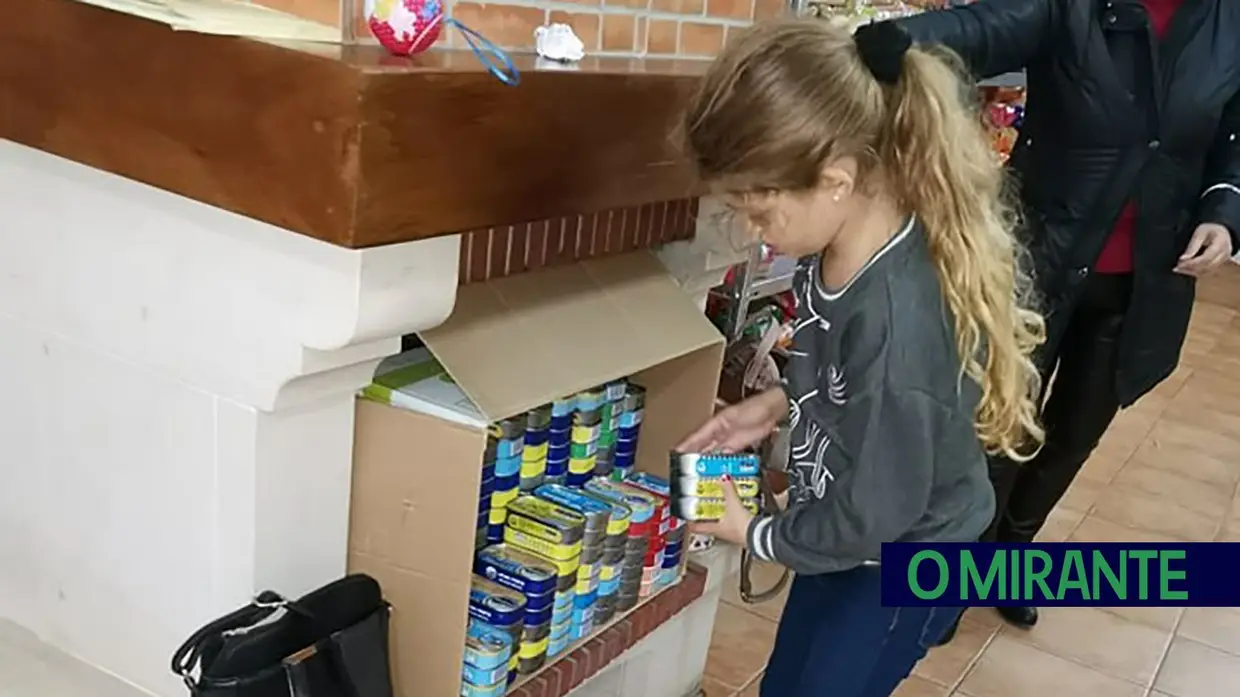 A voluntária mais nova dos Amigos de Samora que nasceu no Dia do Voluntariado