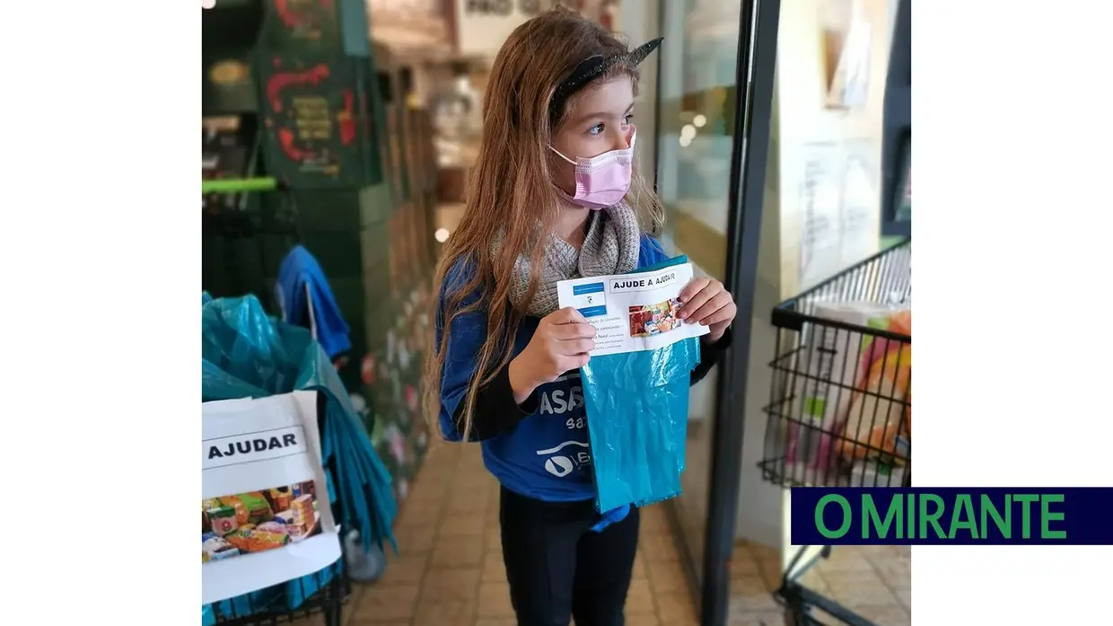 A voluntária mais nova dos Amigos de Samora que nasceu no Dia do Voluntariado