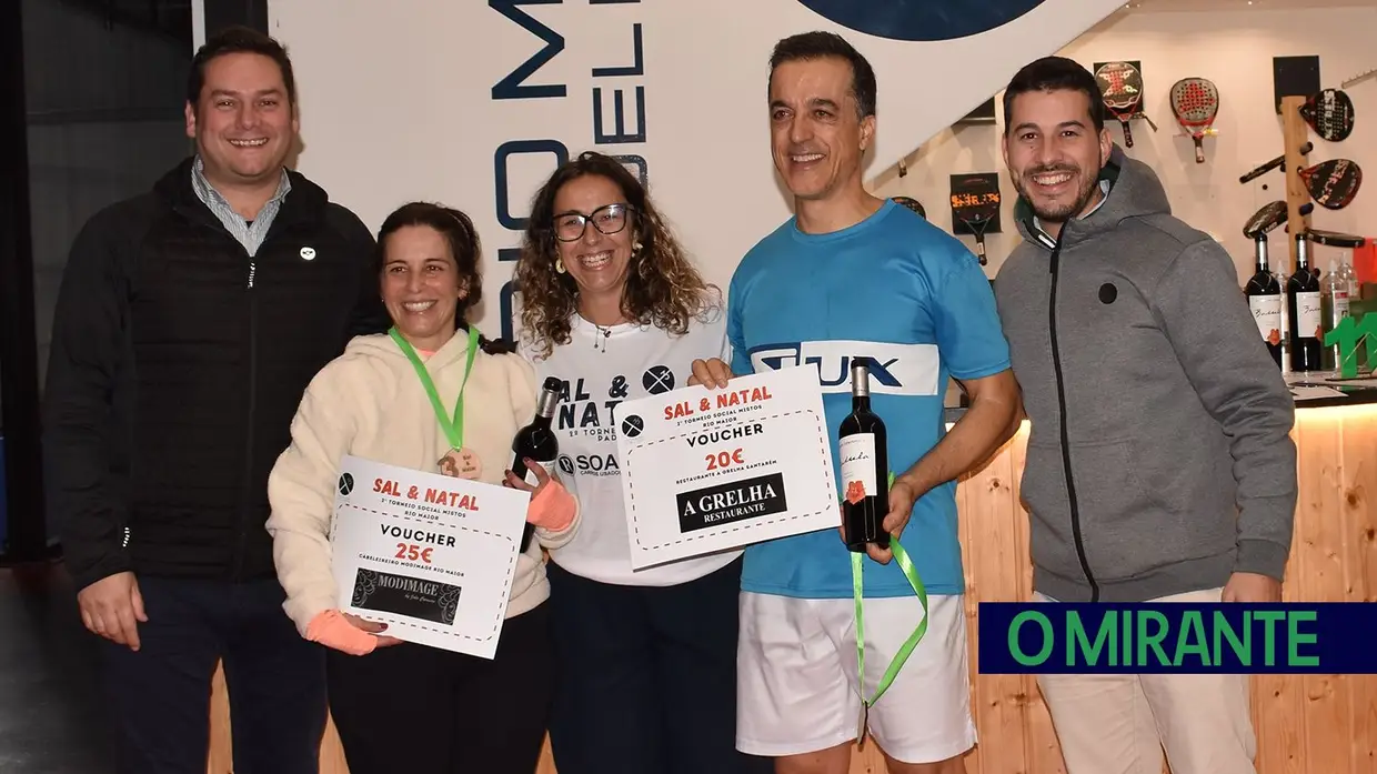 40 duplas disputaram torneio de Padel em Rio Maior