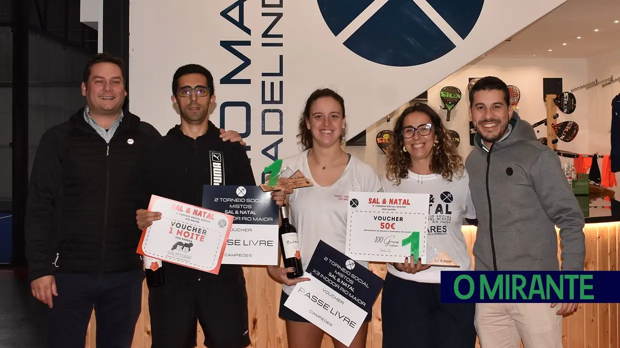 40 duplas disputaram torneio de Padel em Rio Maior