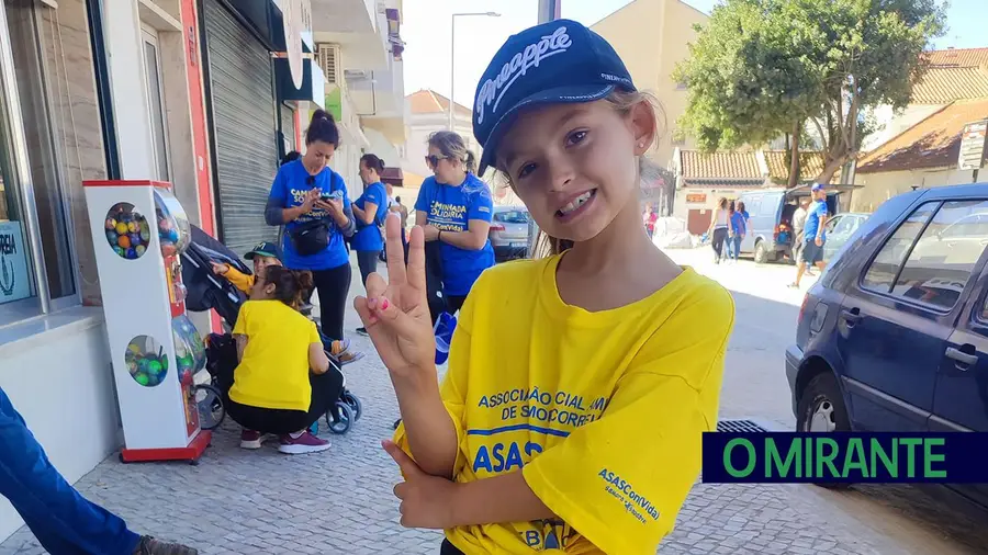 A voluntária mais nova dos Amigos de Samora nasceu no Dia do Voluntariado