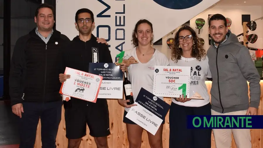 40 duplas disputaram torneio de Padel em Rio Maior