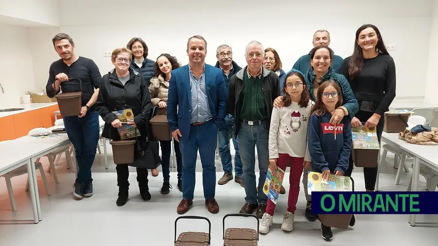 Torres Novas instala os primeiros dois compostores comunitários