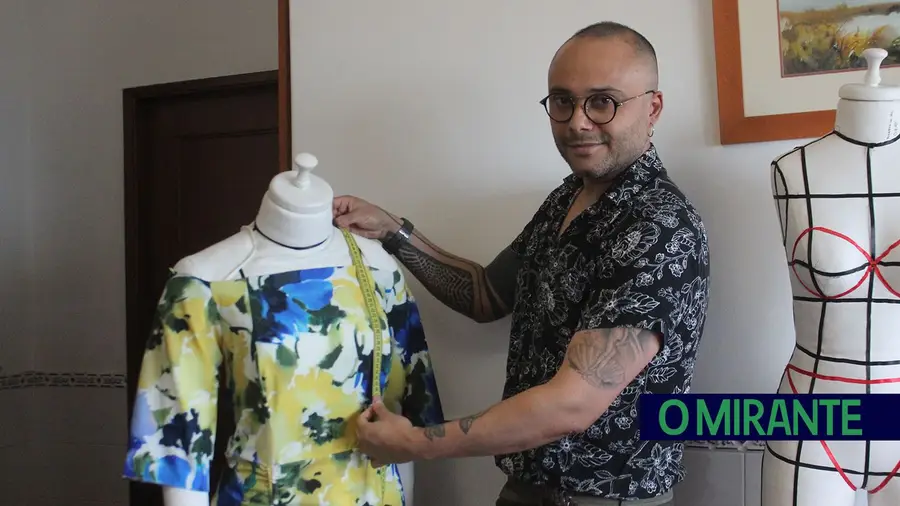 Diego Leite diz que costurar para noivas é a melhor profissão Diego Leite diz que costurar para noivas é a melhor profissão