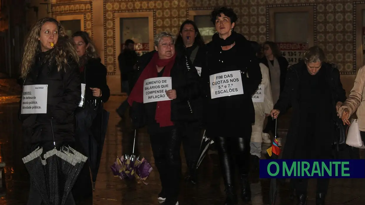 Professores continuam em greve em Vila Franca de Xira