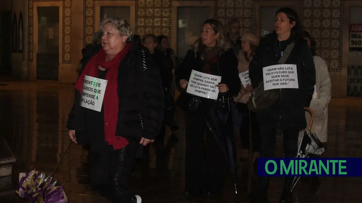 Professores continuam em greve em Vila Franca de Xira