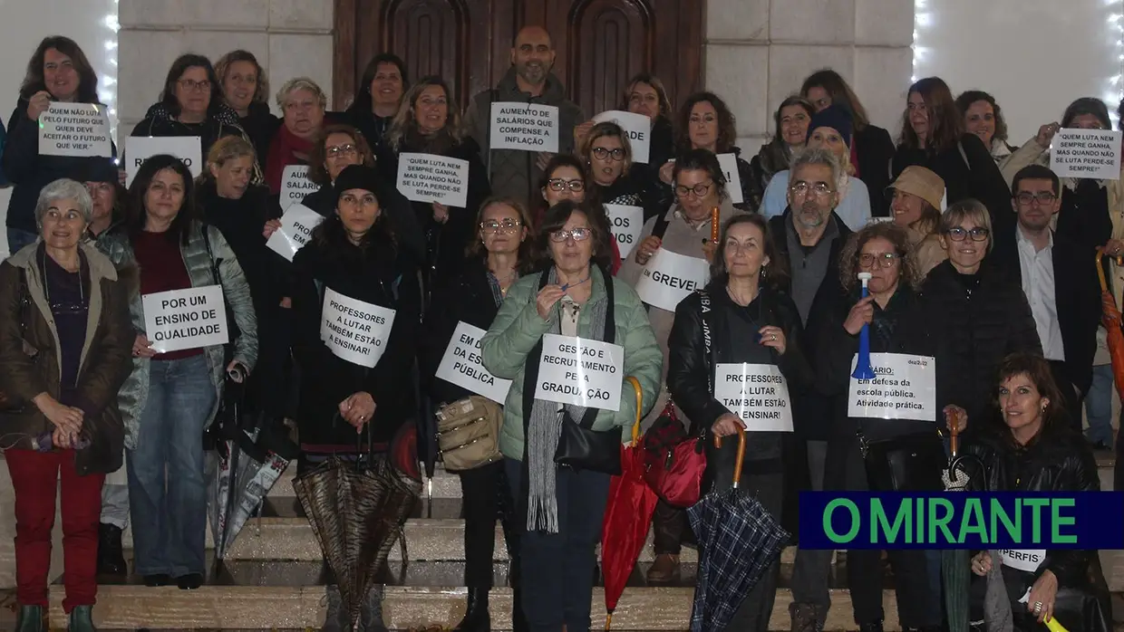 Professores continuam em greve em Vila Franca de Xira