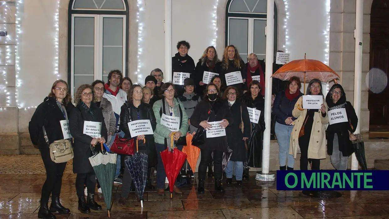 Professores continuam em greve em Vila Franca de Xira