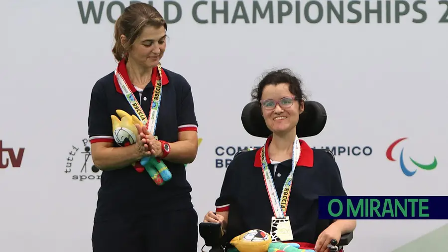 Ana Sofia Costa sagra-se campeã mundial de Boccia Ana Sofia Costa sagra-se campeã mundial de Boccia