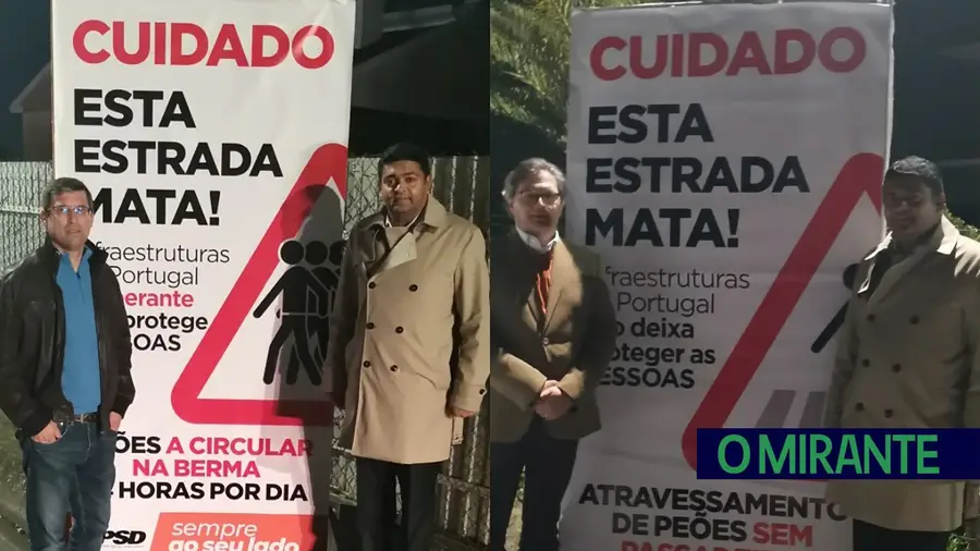 PSD alerta para perigos nas estradas nacionais do concelho de Azambuja PSD alerta para perigos nas estradas nacionais do concelho de Azambuja