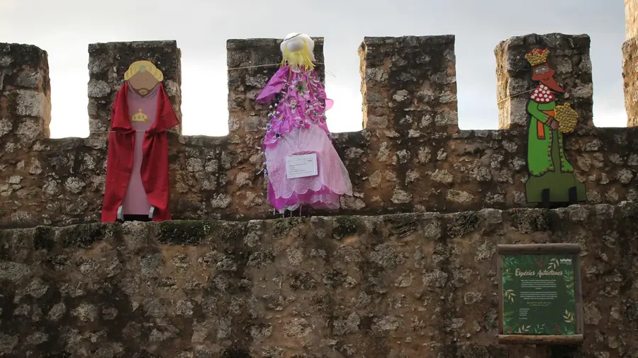 Presépio ecológico no Castelo de Torres Novas Presépio ecológico no Castelo de Torres Novas