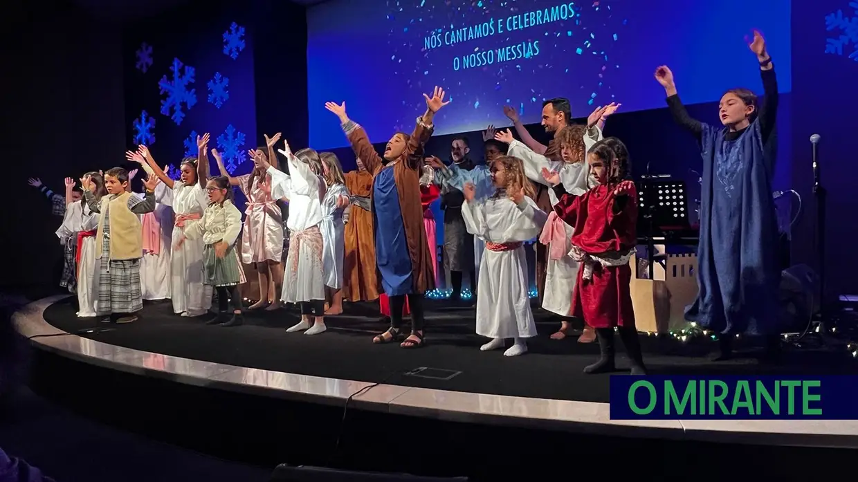 Musical de Natal na Assembleia de Deus em Santarém