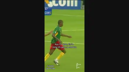 Uma pequena história em vídeo do maior futebolista de sempre que fala português