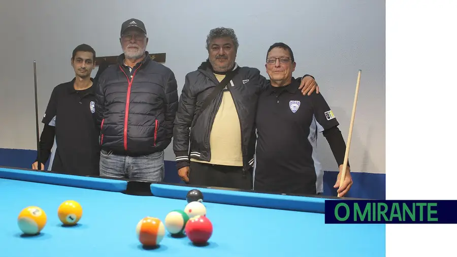 A competição no bilhar está de volta ao Forte da Casa