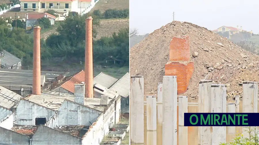 Autarcas de Torres Novas esperam que chaminés demolidas possam ser reconstruídas