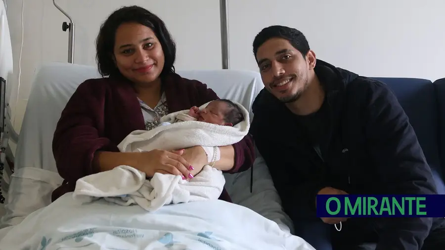 Thomas é o primeiro bebé de 2023 do Hospital de Vila Franca de Xira