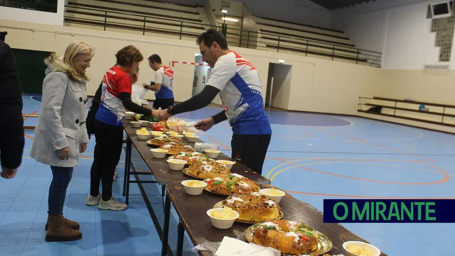 A correr para o bolo!