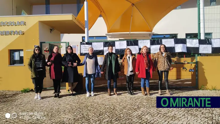 Professores do Agrupamento Marinhas do Sal fizeram greve Professores do Agrupamento Marinhas do Sal fizeram greve