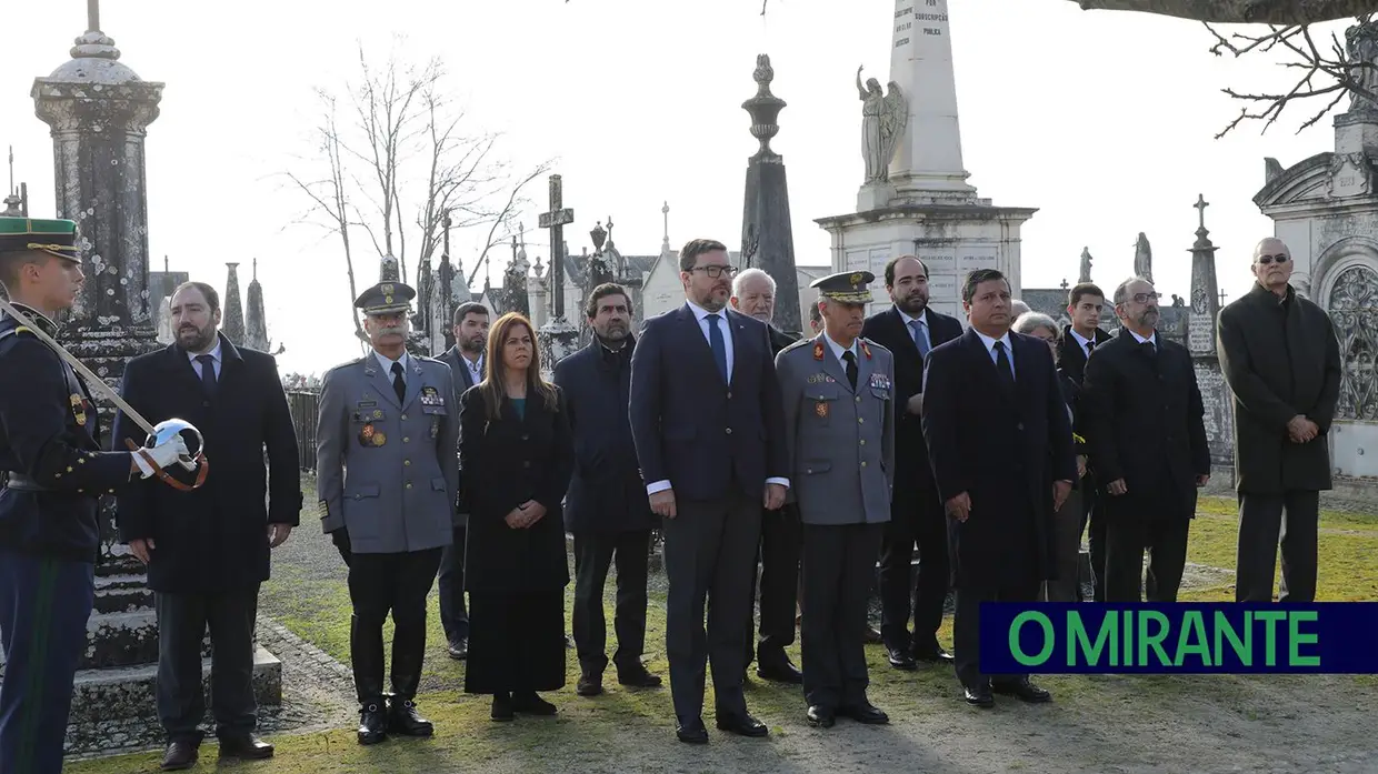 Santarém homenageou Marquês de Sá da Bandeira