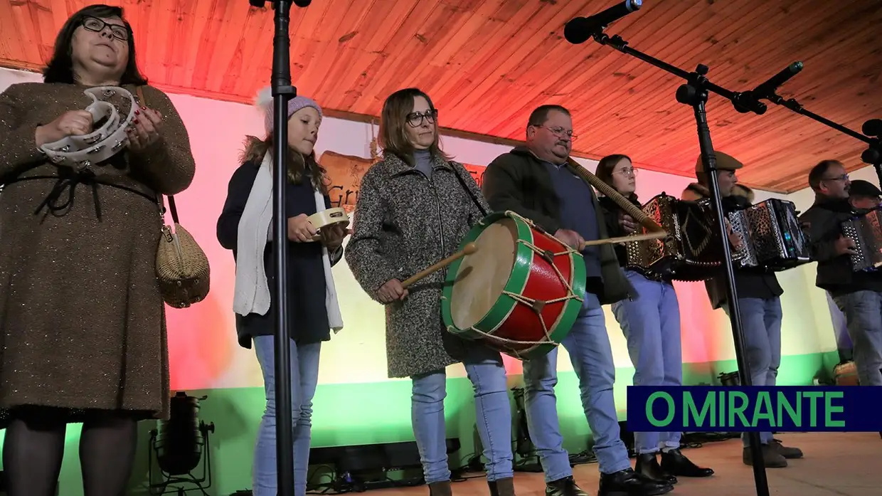 Ferreira do Zêzere cantou os Reis na sede do Grupo de Pias