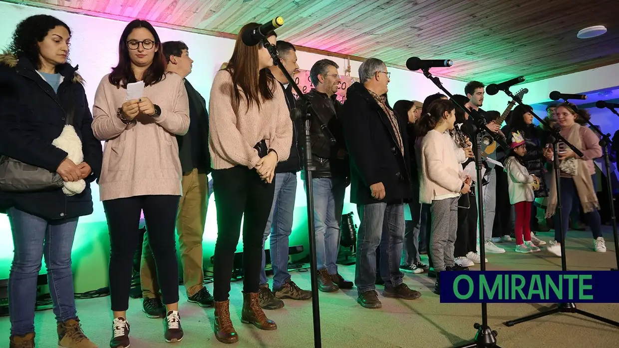 Ferreira do Zêzere cantou os Reis na sede do Grupo de Pias