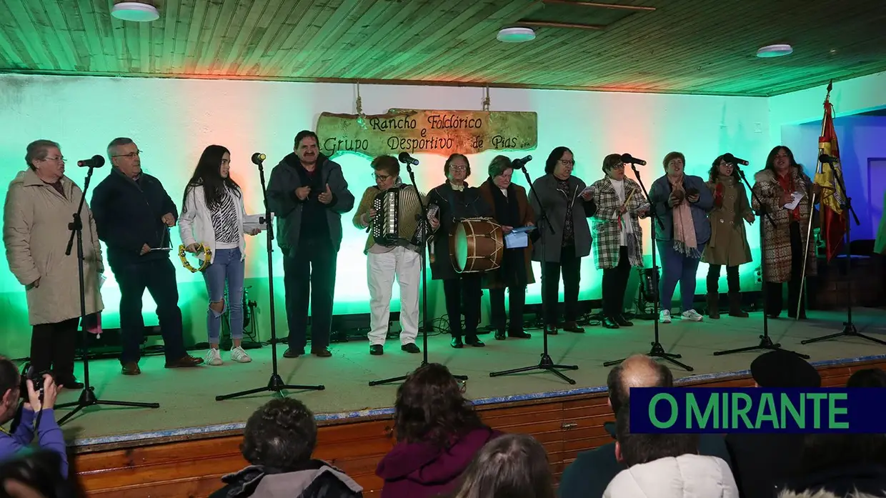 Ferreira do Zêzere cantou os Reis na sede do Grupo de Pias