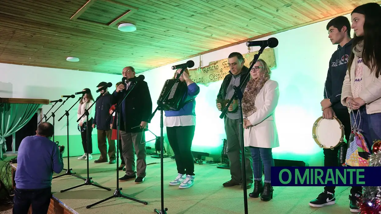 Ferreira do Zêzere cantou os Reis na sede do Grupo de Pias