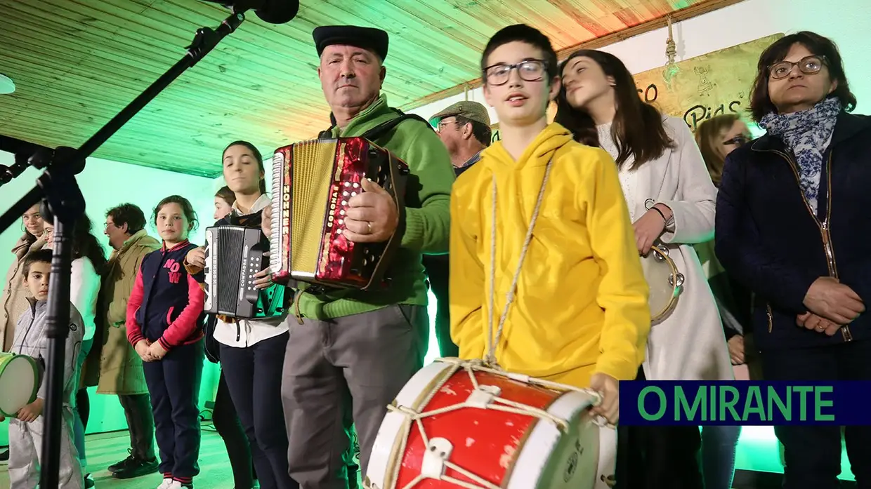 Ferreira do Zêzere cantou os Reis na sede do Grupo de Pias