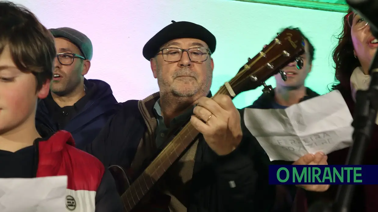 Ferreira do Zêzere cantou os Reis na sede do Grupo de Pias