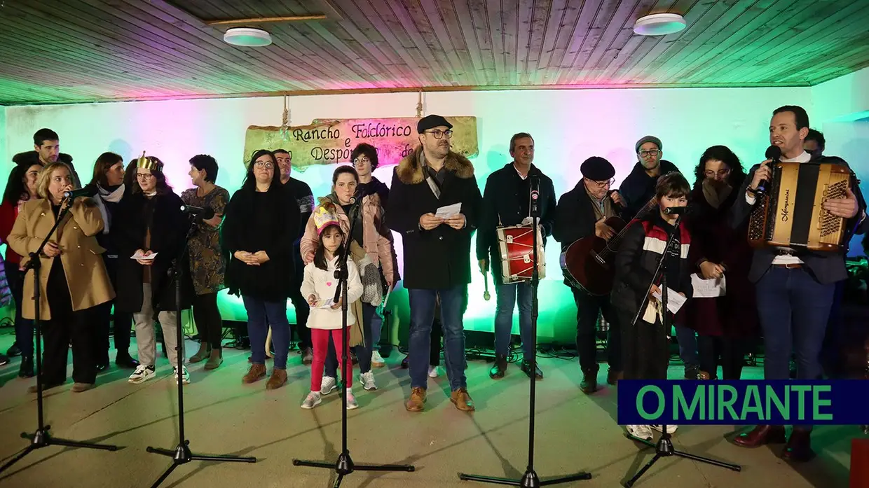 Ferreira do Zêzere cantou os Reis na sede do Grupo de Pias