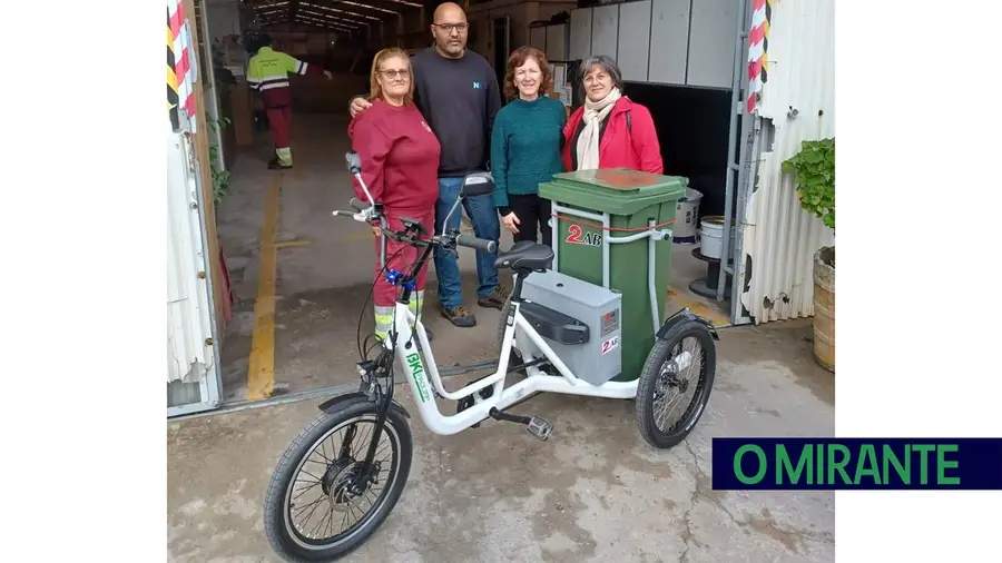 Triciclos eléctricos ajudam na limpeza da Póvoa de Santa Iria, Forte da Casa e Alverca
