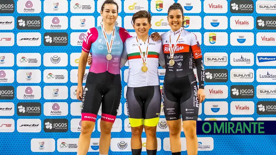Maria Martins soma mais um título nacional no ciclismo de pista