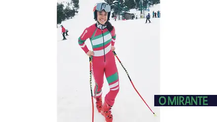 Marta Carvalho no Campeonato do Mundo de esqui alpino