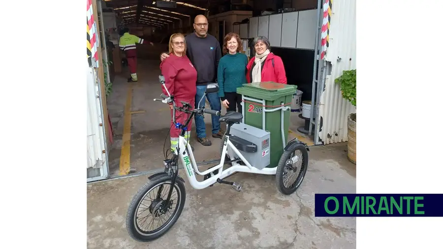 Triciclos eléctricos ajudam na limpeza em Alverca e Póvoa de Santa Iria