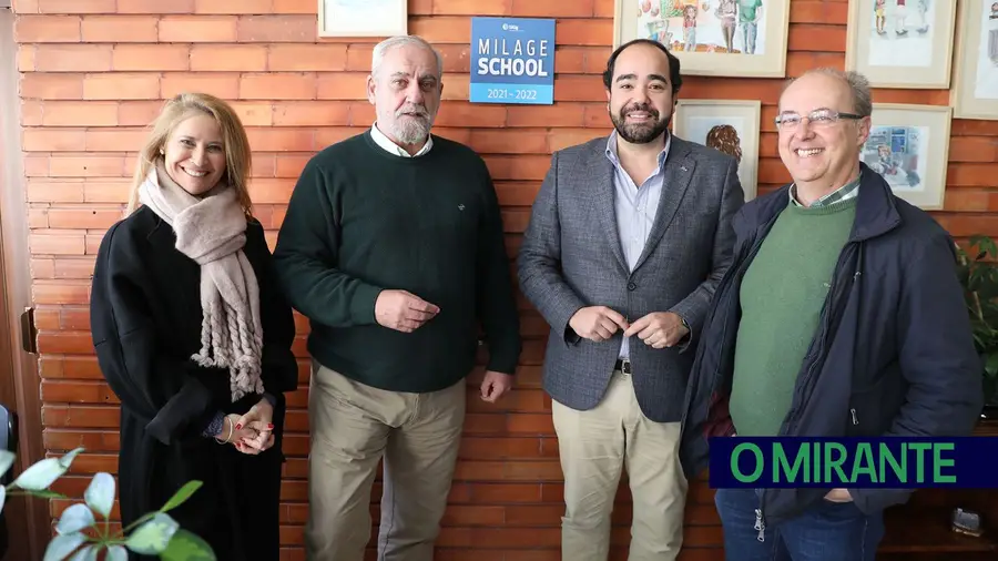 Escola Ginestal Machado de Santarém distinguida com Selo MILAGE Escola Ginestal Machado de Santarém distinguida com Selo MILAGE