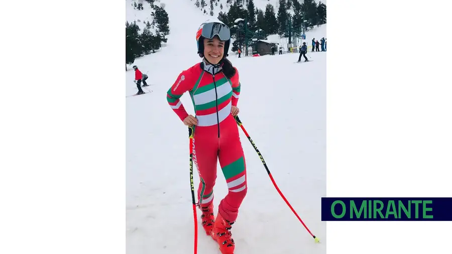 Marta Carvalho no Campeonato do Mundo de esqui alpino