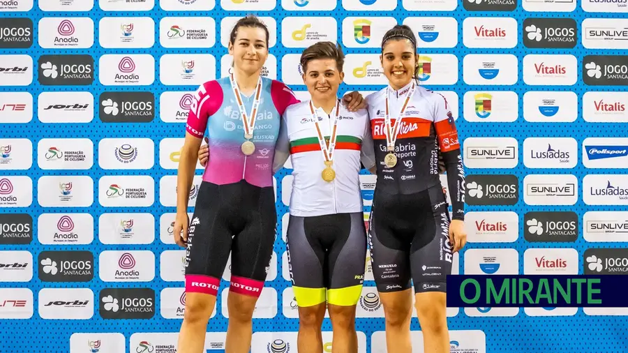 Maria Martins soma mais um título nacional no ciclismo de pista