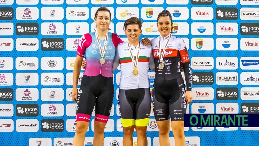 Maria Martins soma mais um título nacional no ciclismo de pista