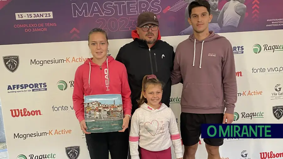 Tenista Angelina Voloshchuk vence torneio Masters nacional