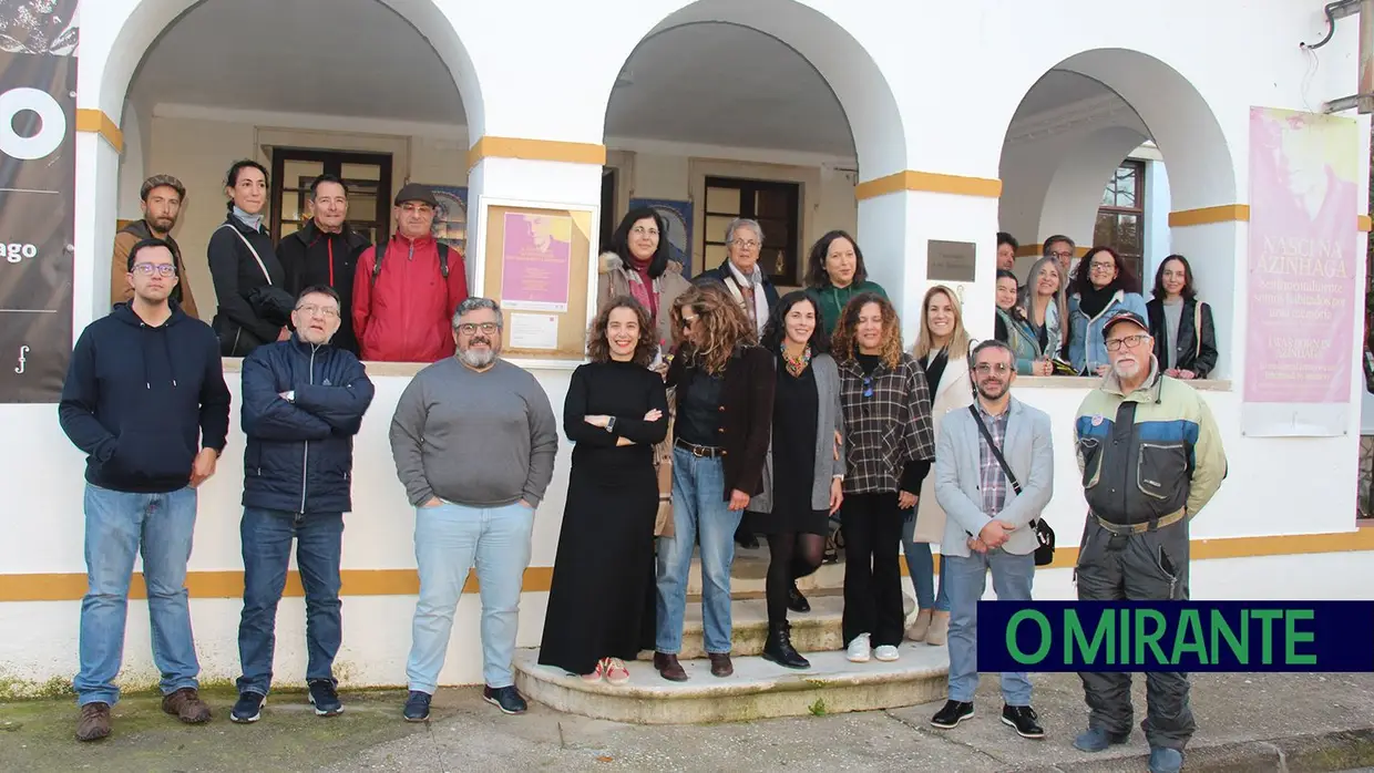 Tarde de emoções na Azinhaga com leitura viva de José Saramago