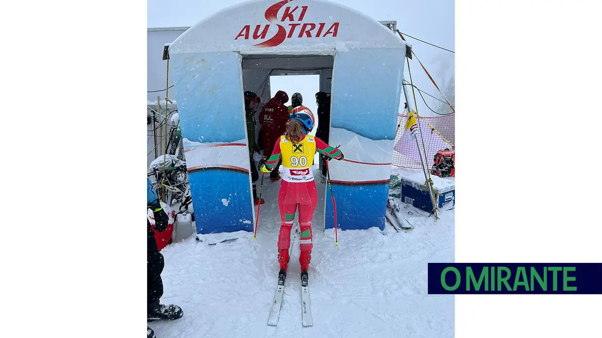 Marta Carvalho com boa participação no mundial de esqui alpino